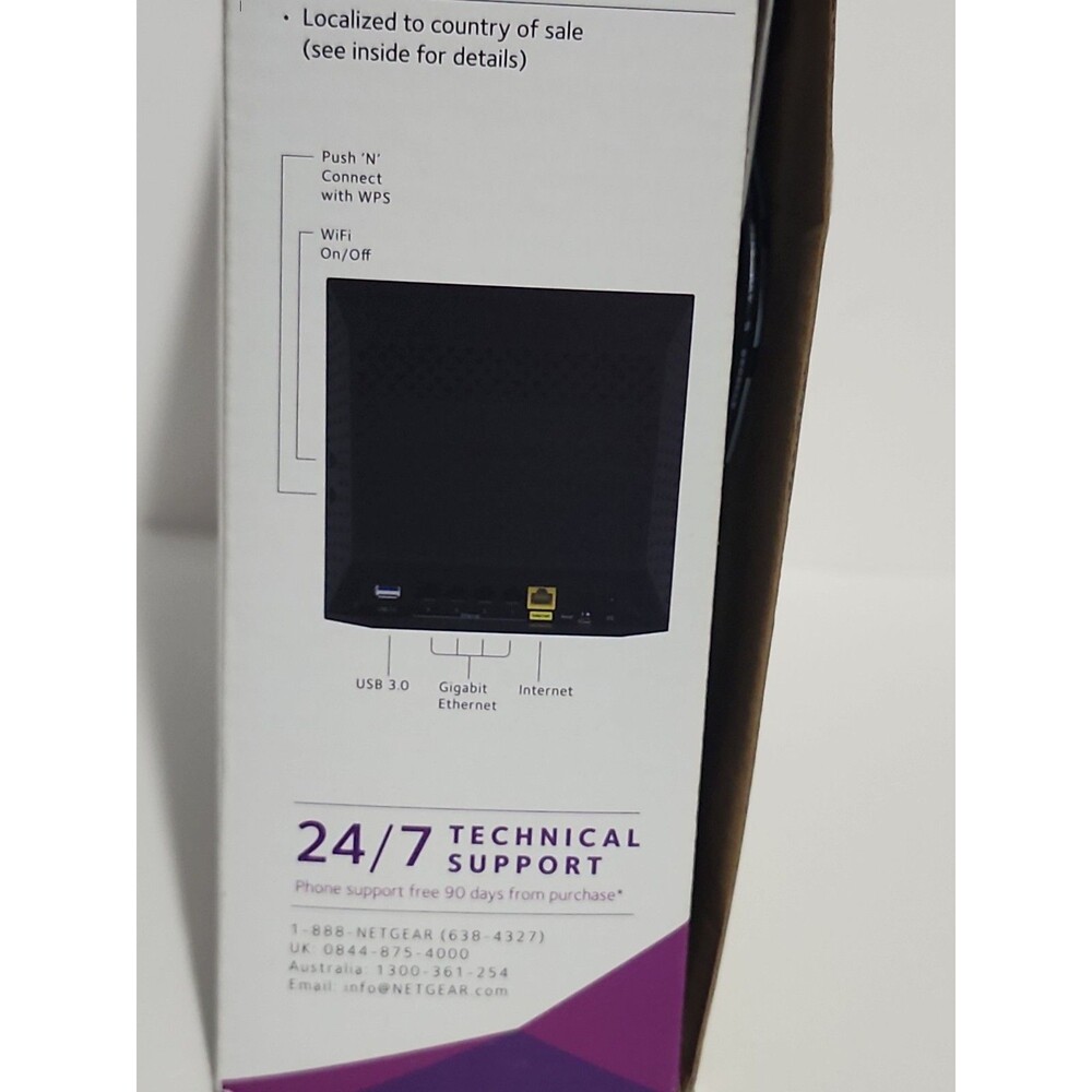 NETGEAR R6250 Smart WiFi Router AC1600 Dual Band Gigabit - Picture 12 of 13